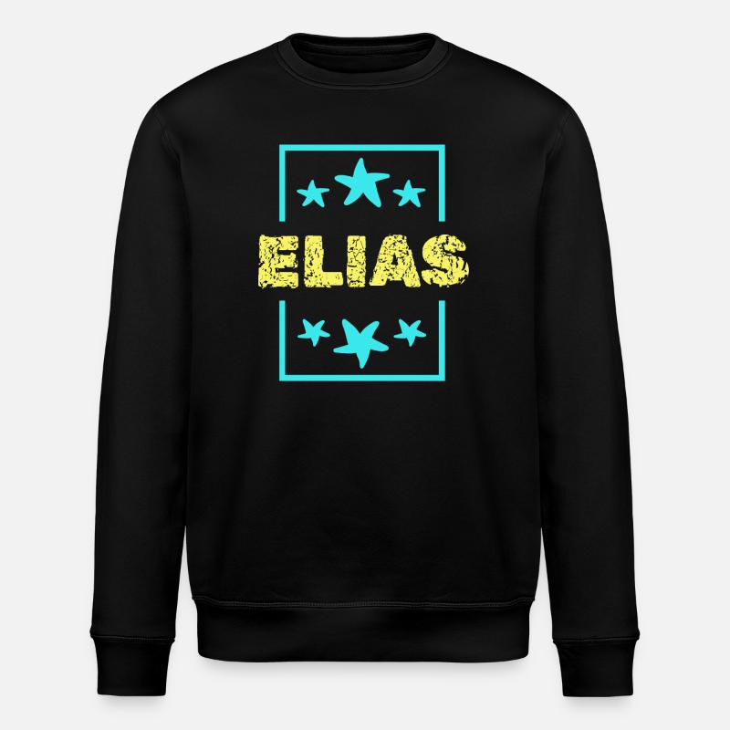 Elias - Stanley/Stella Unisex Bio-Sweatshirt ROLLER - Schwarz