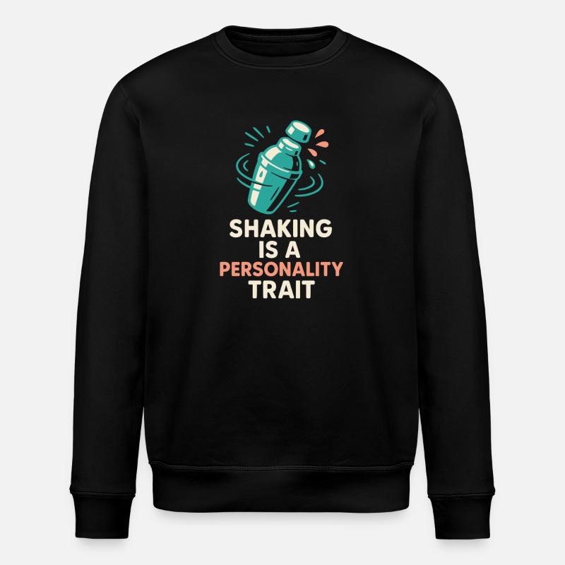 Shaker Stuck Mixologue débutant - Sweat bio ROLLER Stanley/Stella Unisexe - noir