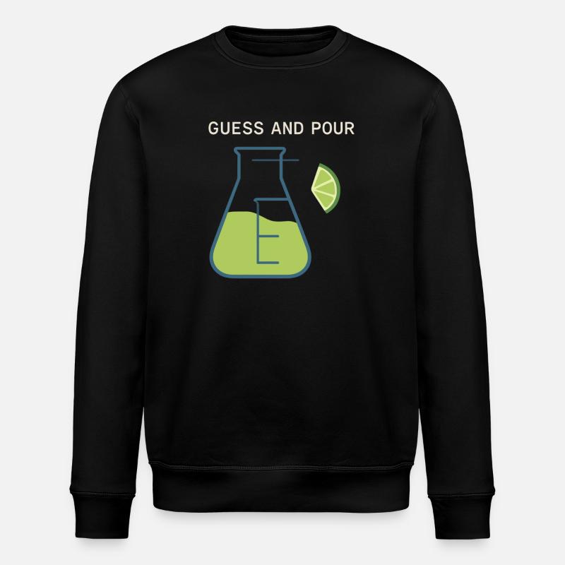 Shaker Stuck Mixologue débutant - Sweat bio ROLLER Stanley/Stella Unisexe - noir