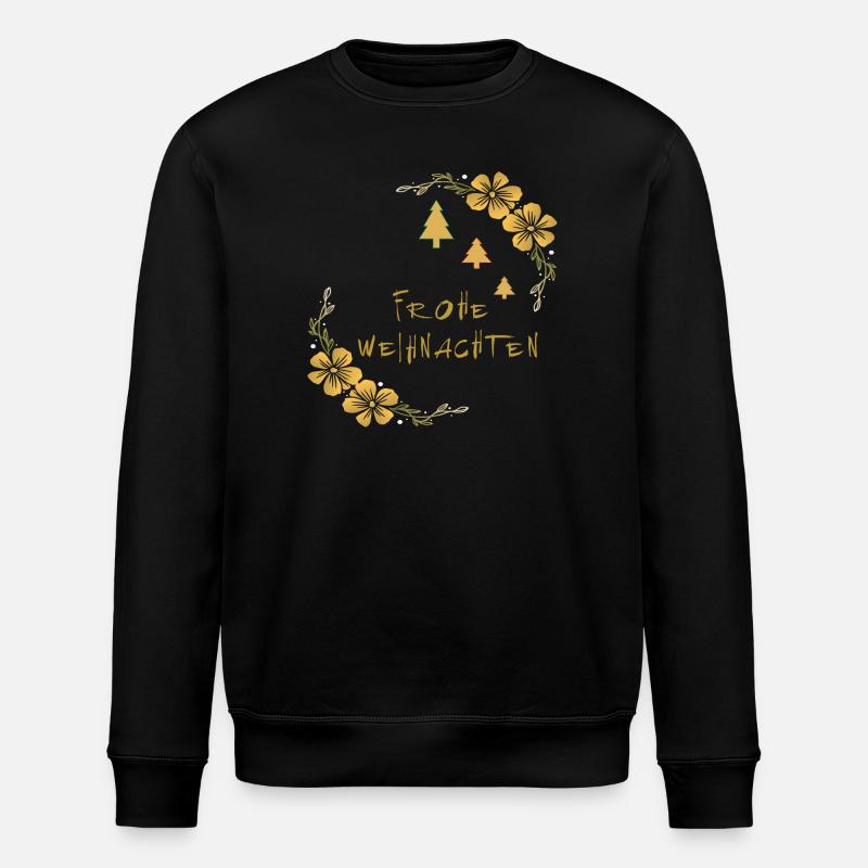 Joyeux Noël - Sweat bio ROLLER Stanley/Stella Unisexe - noir