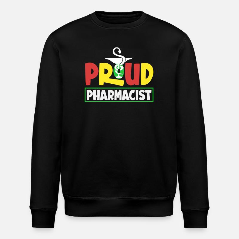 Apotheker Pharmazeutisch-technischer - Stanley/Stella Unisex Bio-Sweatshirt ROLLER - Schwarz