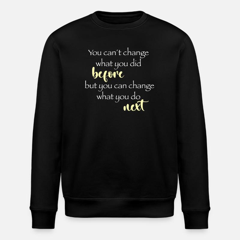 Change next - Stanley/Stella Unisex Bio-Sweatshirt ROLLER - Schwarz