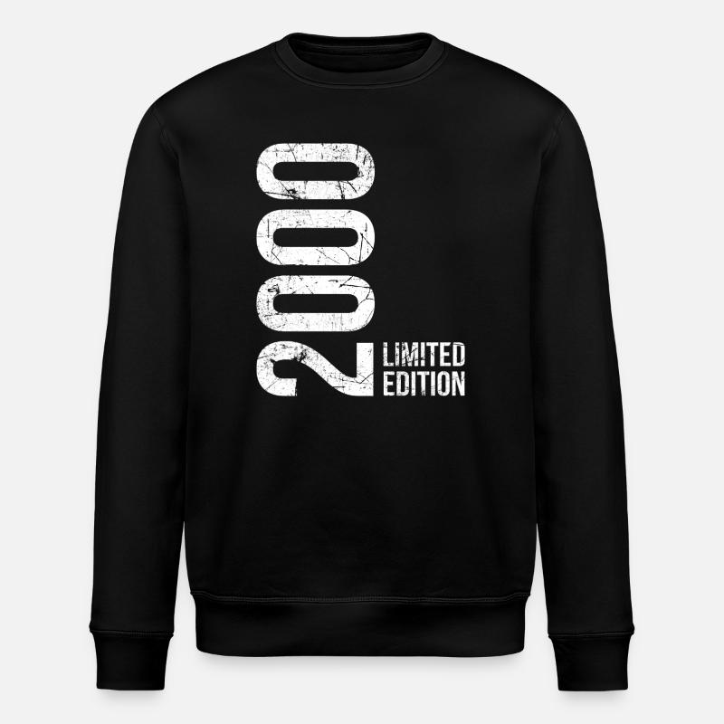 26e anniversaire, Édition limitée 2000 - Sweat bio ROLLER Stanley/Stella Unisexe - noir
