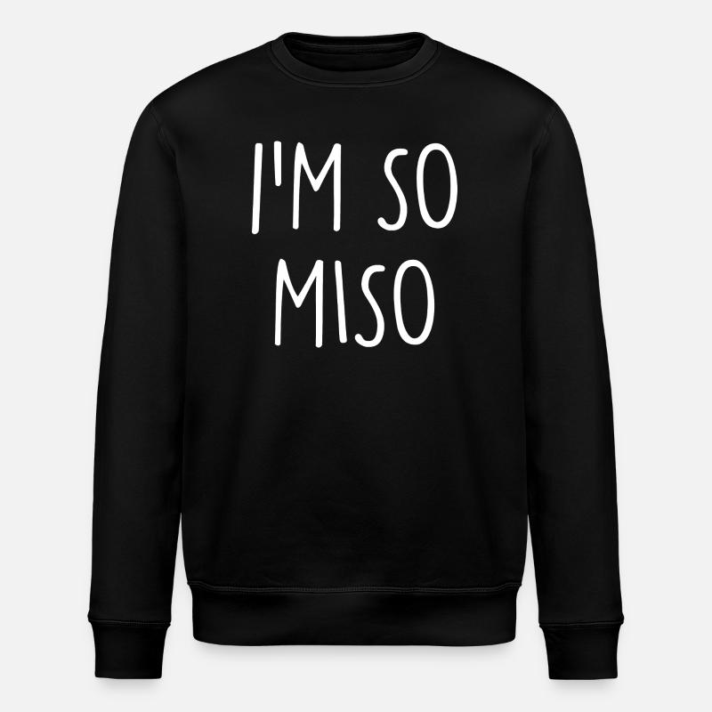 Miso - Stanley/Stella Unisex Bio-Sweatshirt ROLLER - Schwarz