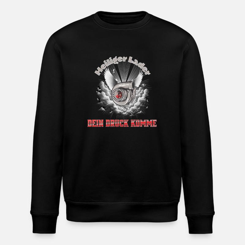 Boost Turbo Holy Charger - Stanley/Stella ROLLER Unisex Organic Sweatshirt - black