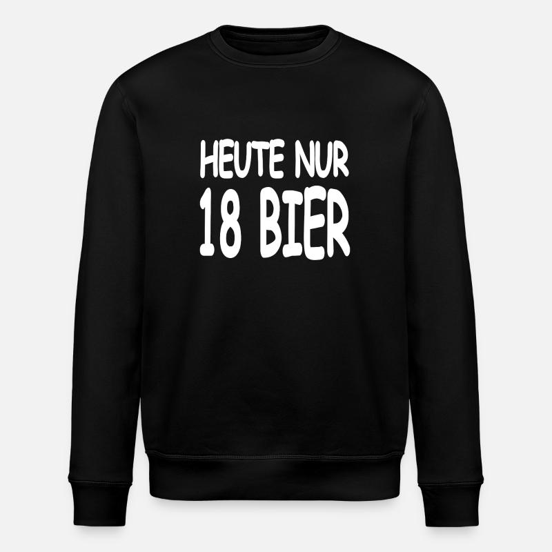 Bier - Stanley/Stella Unisex Bio-Sweatshirt ROLLER - Schwarz
