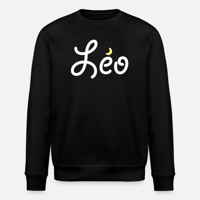 Leo - Stanley/Stella ROLLER Unisex Organic Sweatshirt - black
