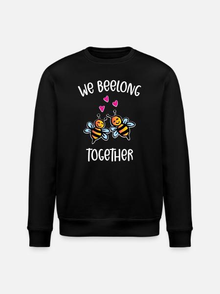Nous sommes ensemble - Sweat bio ROLLER Stanley/Stella Unisexe - noir