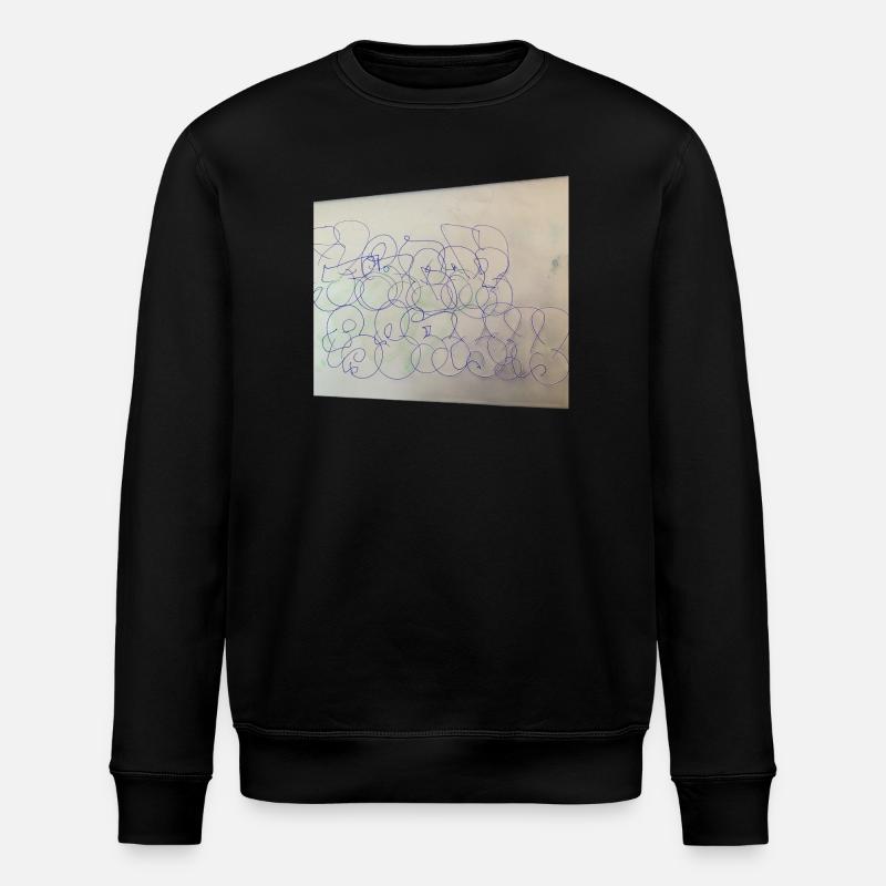 Distorted Berlin Souvenir - Stanley/Stella ROLLER Unisex Organic Sweatshirt - black