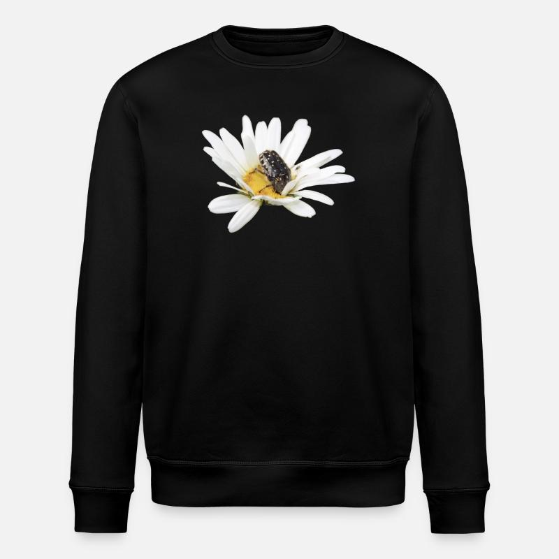 Rosenkäfer - Stanley/Stella Unisex Bio-Sweatshirt ROLLER - Schwarz