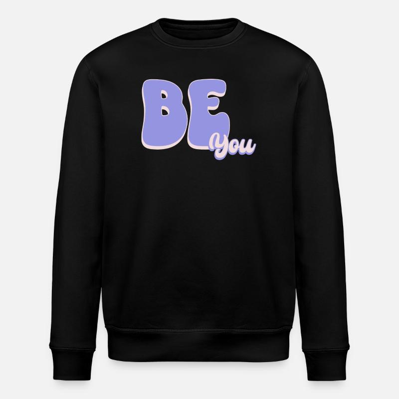 Sois juste TOI - Sweat bio ROLLER Stanley/Stella Unisexe - noir