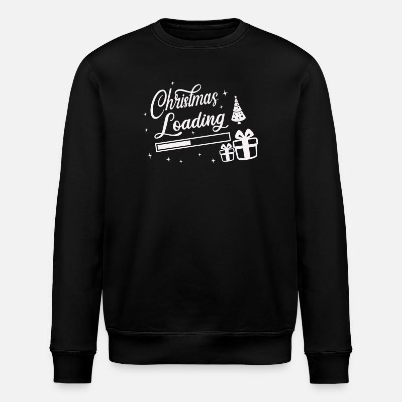 Christmas Loading - Stanley/Stella Unisex Bio-Sweatshirt ROLLER - Schwarz
