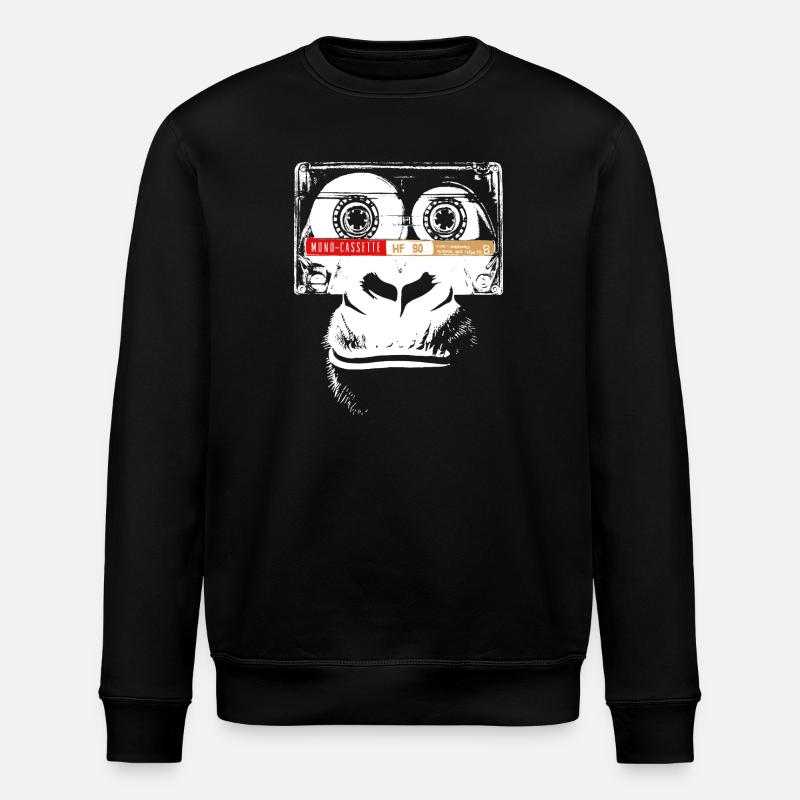 MONOKASSETTENFARBE - Stanley/Stella Unisex Bio-Sweatshirt ROLLER - Schwarz