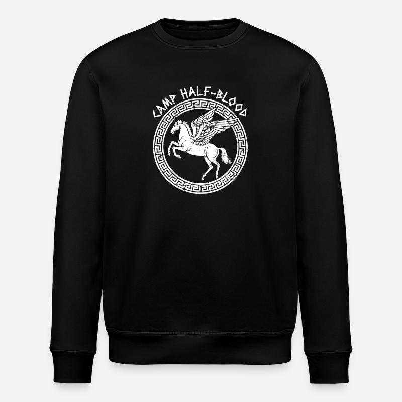 Camp Sang-Mêlé, Cheval Volant Camping, Sang-Mêlé, - Sweat bio ROLLER Stanley/Stella Unisexe - noir