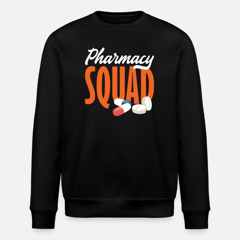 Pharmacist Pharmaceutical Technical - Stanley/Stella ROLLER Unisex Organic Sweatshirt - black