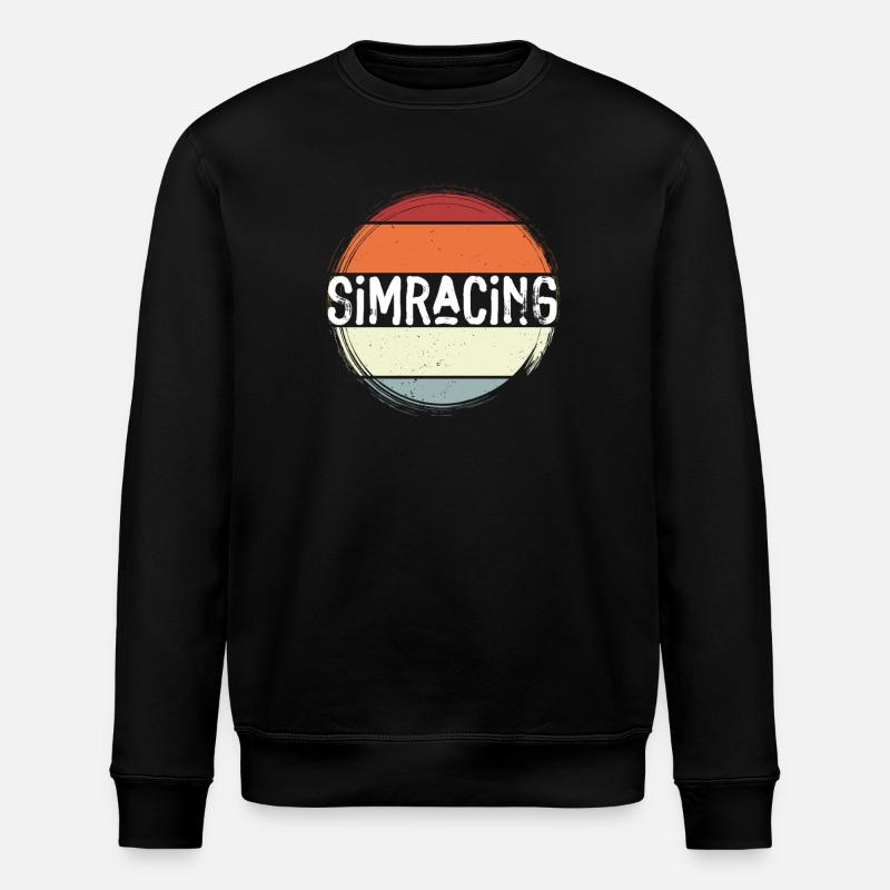 Emblème du Cercle Rétro SimRacing - Sweat bio ROLLER Stanley/Stella Unisexe - noir