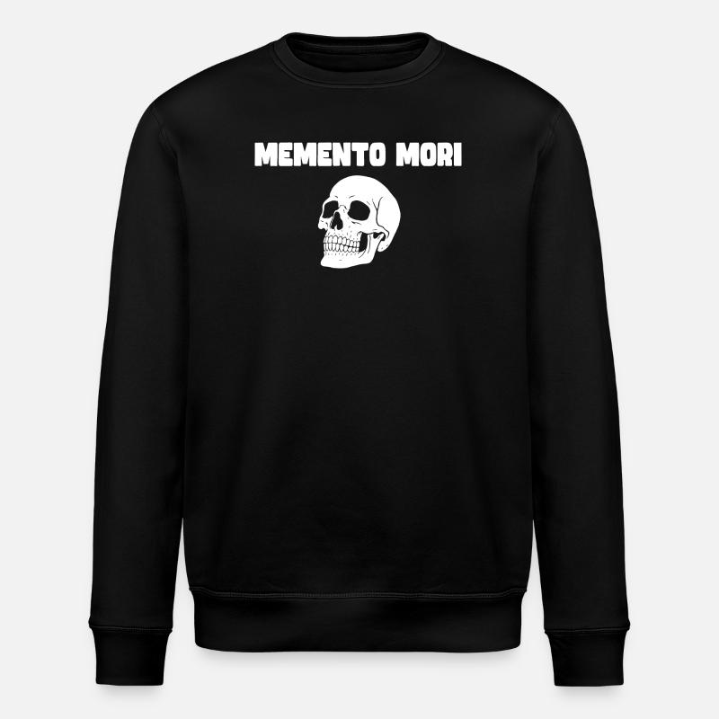 Crâne de Memento Mori - Sweat bio ROLLER Stanley/Stella Unisexe - noir