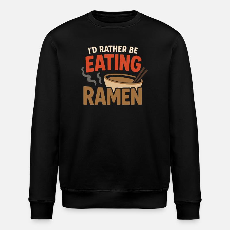 Ramen Bar Real Ramen Bouillon Tonkotsu - Sweat bio ROLLER Stanley/Stella Unisexe - noir