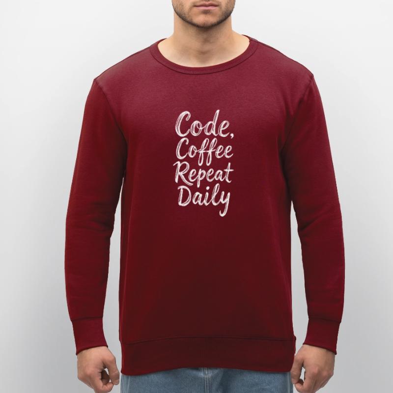 Code Sleep Debug Repeat Programmer Shirt Sweat bio ROLLER Stanley/Stella Unisexe
