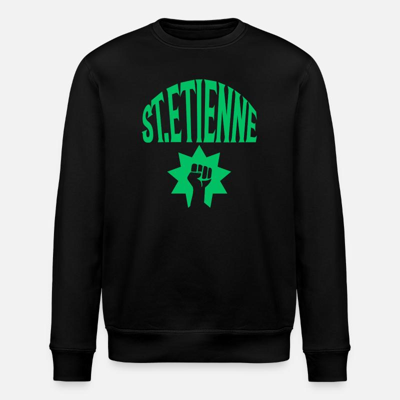 Saint-Étienne - Sweat bio ROLLER Stanley/Stella Unisexe - noir