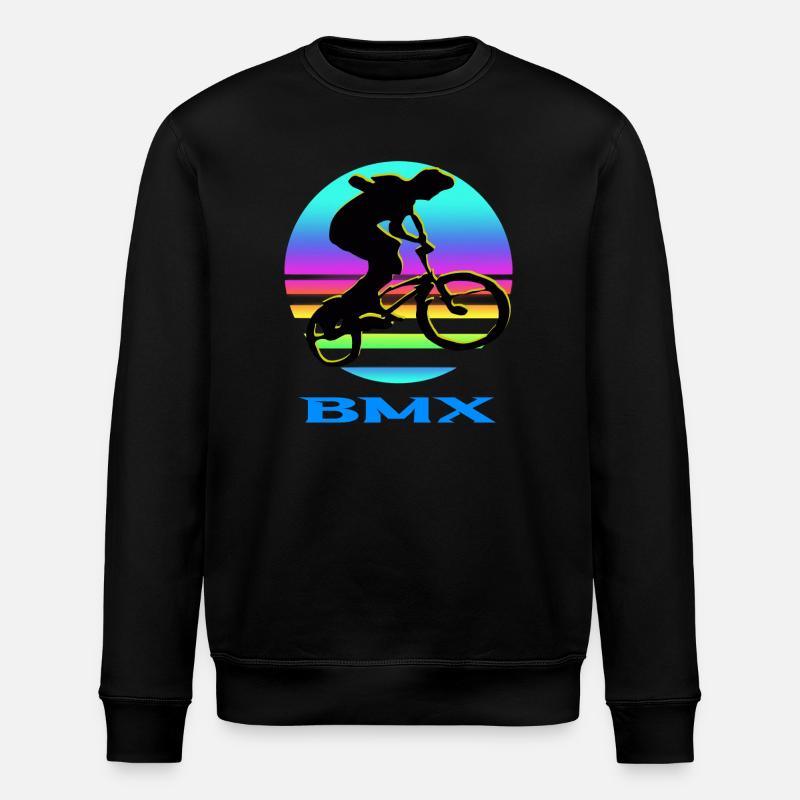 Vélo BMX - Sweat bio ROLLER Stanley/Stella Unisexe - noir