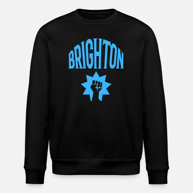 Brighton - Stanley/Stella Unisex Bio-Sweatshirt ROLLER - Schwarz