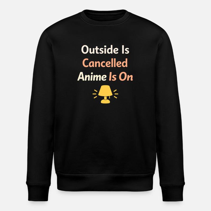 Anime-hausmensch Cuddly Weeb - Sweat bio ROLLER Stanley/Stella Unisexe - noir