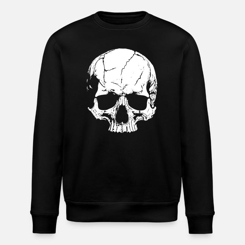 Crâne avec style - Sweat bio ROLLER Stanley/Stella Unisexe - noir
