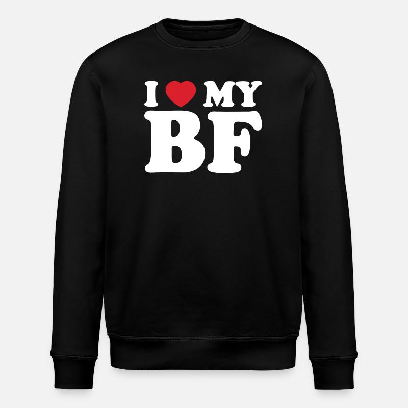 I Heart My BE Tee - Sweat bio ROLLER Stanley/Stella Unisexe - noir