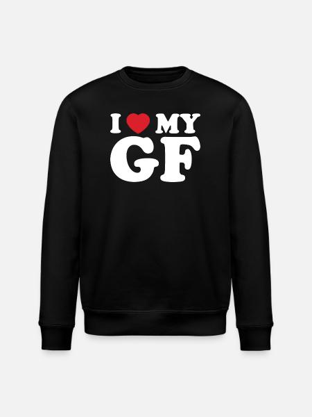 Ich liebe mein GE - Stanley/Stella Unisex Bio-Sweatshirt ROLLER - Schwarz