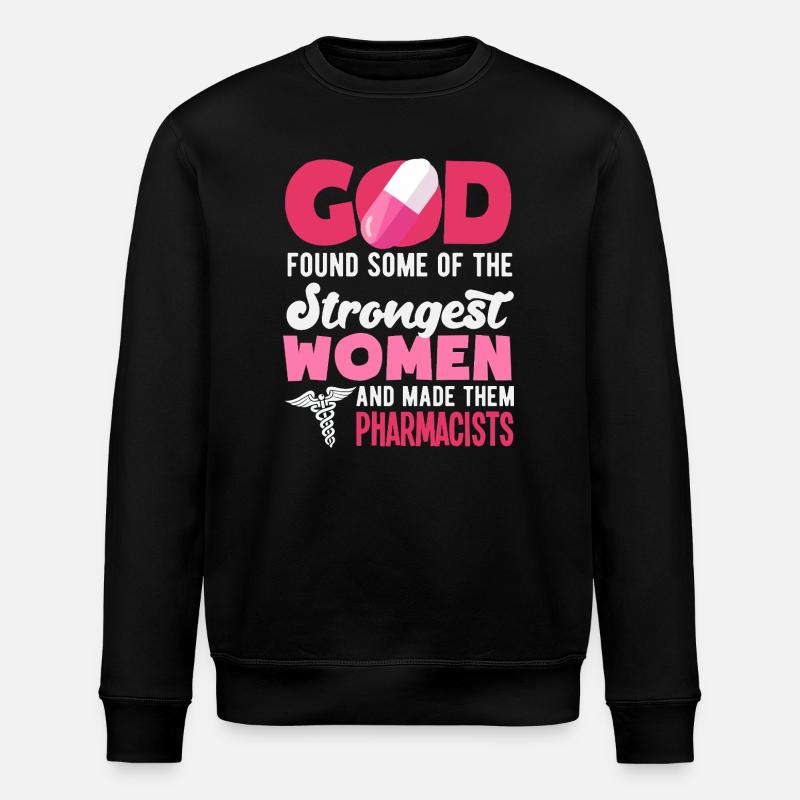 Pharmacist Pharmaceutical Technical - Stanley/Stella ROLLER Unisex Organic Sweatshirt - black