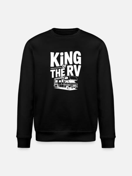 König der Wohnmobile - Stanley/Stella Unisex Bio-Sweatshirt ROLLER - Schwarz