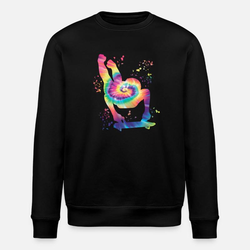 Bobsleigh Squelette Luge d’Hiver - Sweat bio ROLLER Stanley/Stella Unisexe - noir
