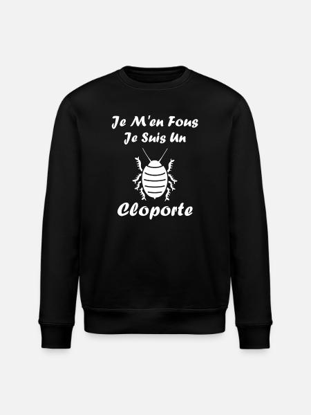 Woodlouse - Stanley/Stella ROLLER Unisex Organic Sweatshirt - black
