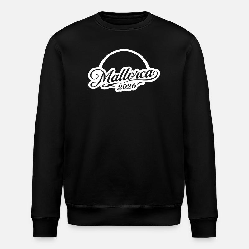 Soleil Majorque 2026 - Sweat bio ROLLER Stanley/Stella Unisexe - noir