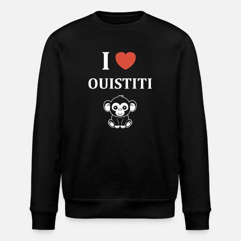 marmoset - Stanley/Stella ROLLER Unisex Organic Sweatshirt - black