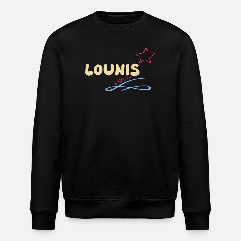 Lounis - Stanley/Stella Unisex Bio-Sweatshirt ROLLER - Schwarz