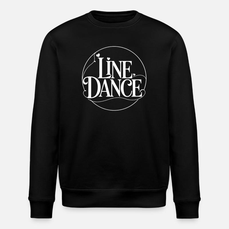 Ornement de lettrage LineDance - Sweat bio ROLLER Stanley/Stella Unisexe - noir
