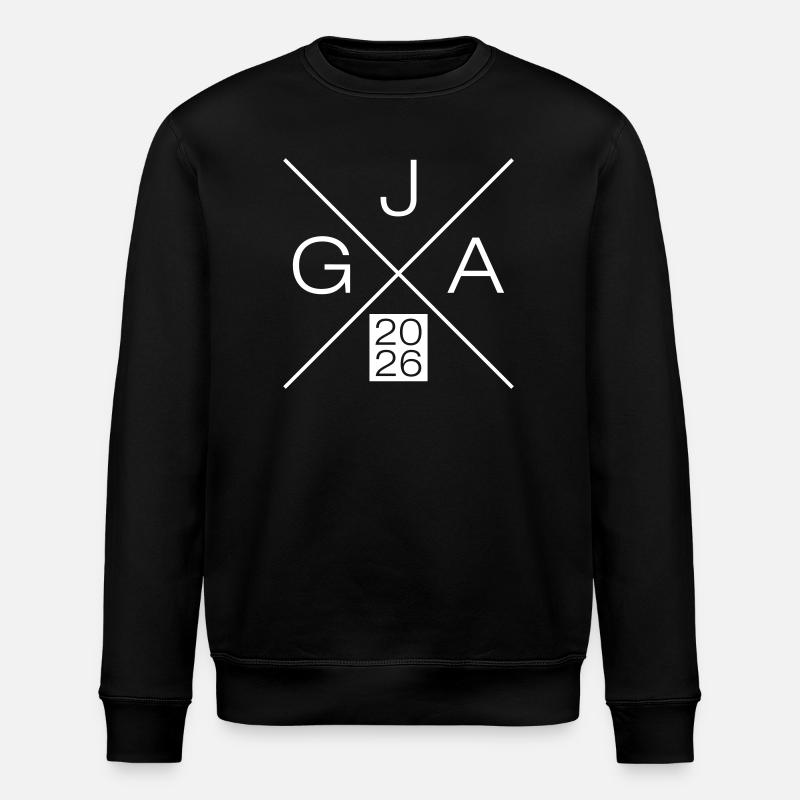 Jga 2026 Junggesellen Abschied - Stanley/Stella Unisex Bio-Sweatshirt ROLLER - Schwarz