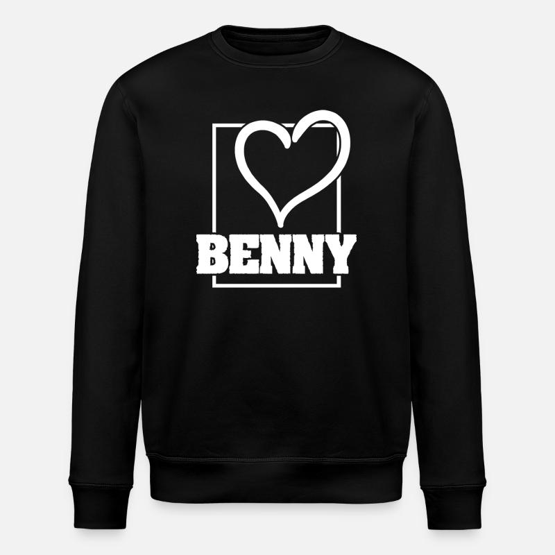 Benny - Stanley/Stella Unisex Bio-Sweatshirt ROLLER - Schwarz