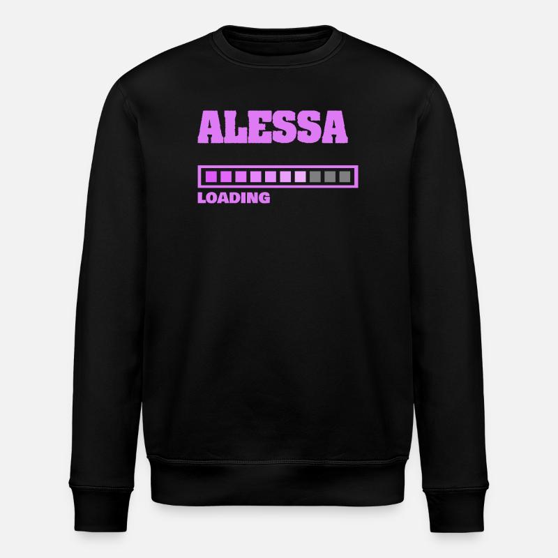 Alessa - Stanley/Stella Unisex Bio-Sweatshirt ROLLER - Schwarz