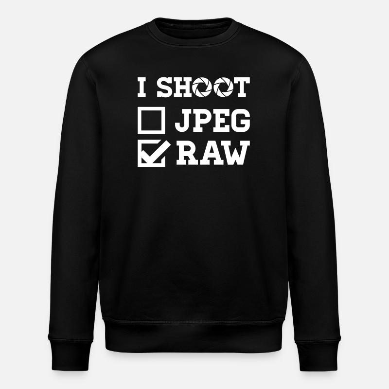 I Shoot – Photographe photo - Sweat bio ROLLER Stanley/Stella Unisexe - noir
