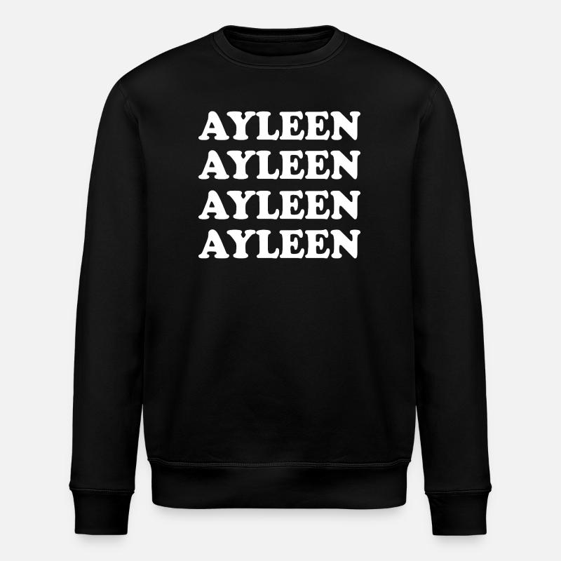 Name Ayleen - Stanley/Stella Unisex Bio-Sweatshirt ROLLER - Schwarz