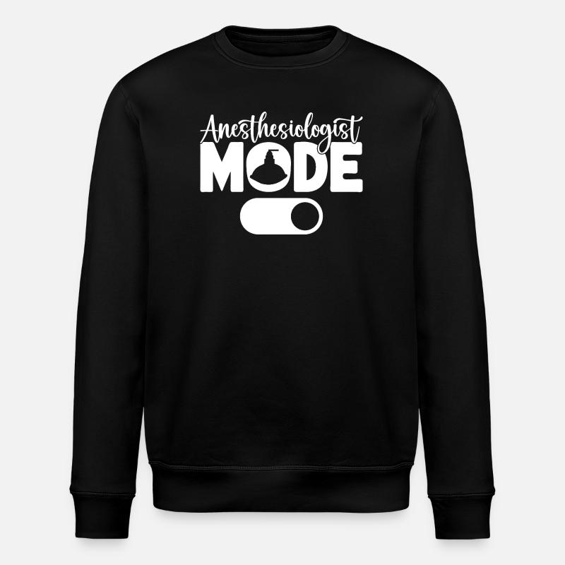 Mode anesthésiste sur l’anesthésie - Sweat bio ROLLER Stanley/Stella Unisexe - noir