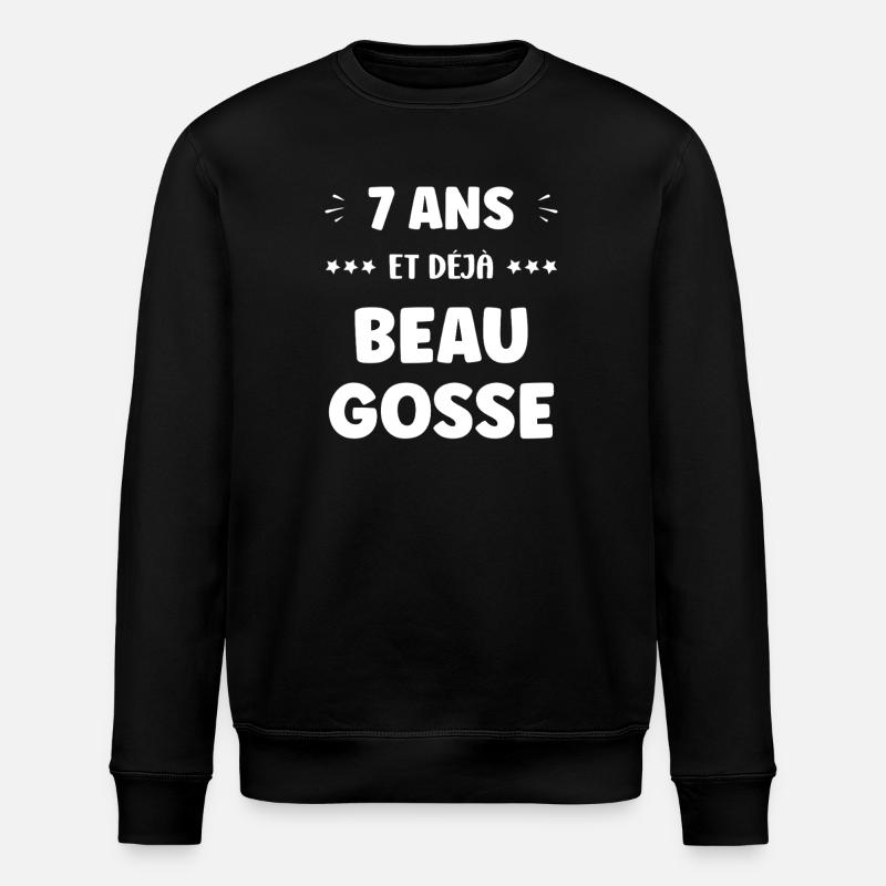 7 ans - Sweat bio ROLLER Stanley/Stella Unisexe - noir