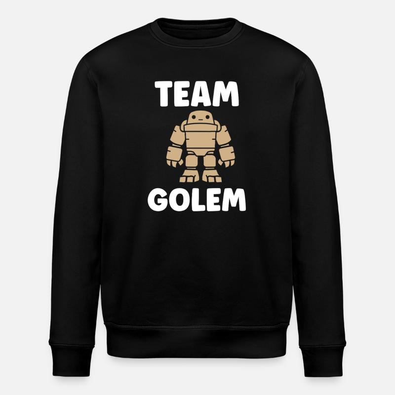Team golem - Stanley/Stella ROLLER Unisex Organic Sweatshirt - black