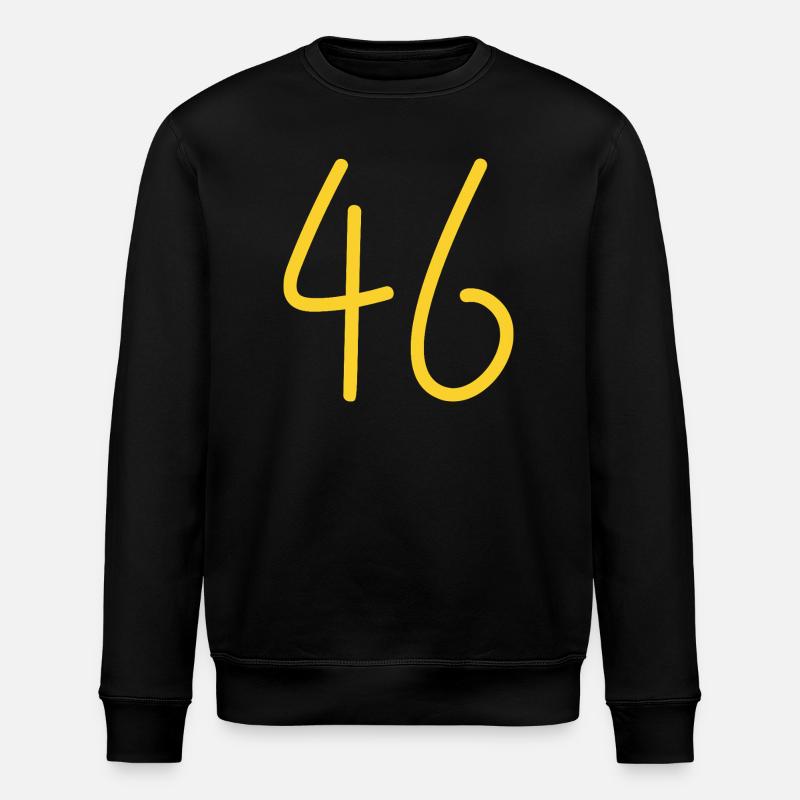 46 - Stanley/Stella ROLLER Unisex Organic Sweatshirt - black