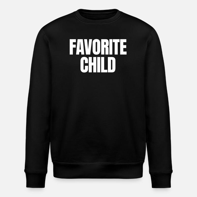 Enfant préféré - Sweat bio ROLLER Stanley/Stella Unisexe - noir