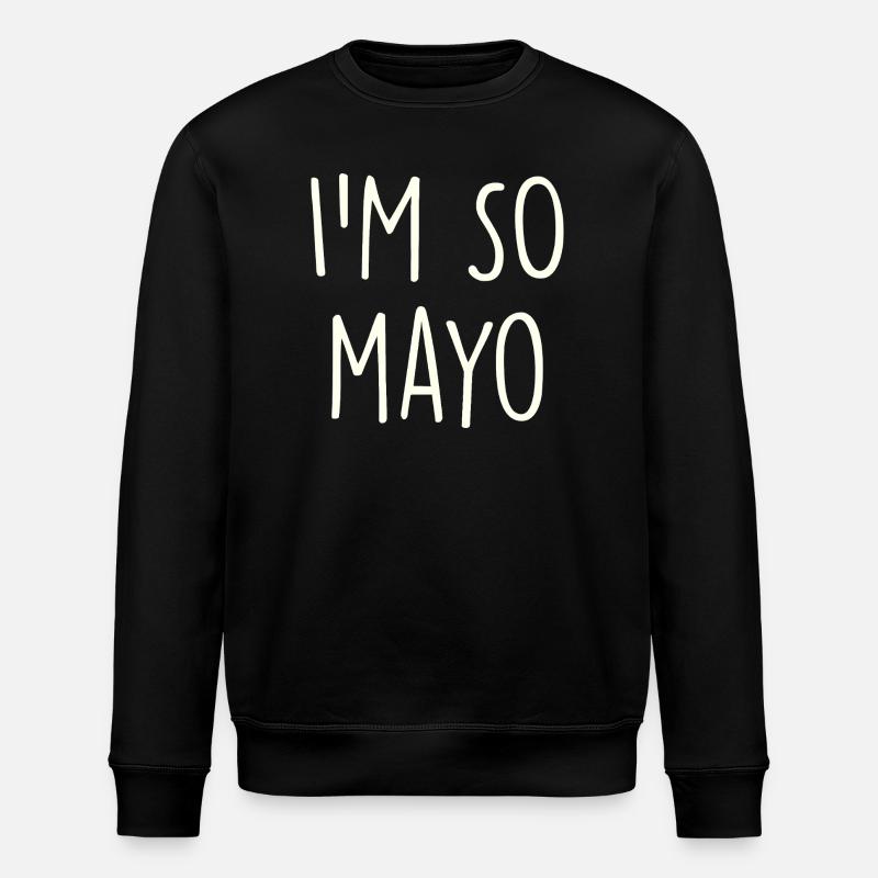 Mayo Mayonnaise - Sweat bio ROLLER Stanley/Stella Unisexe - noir