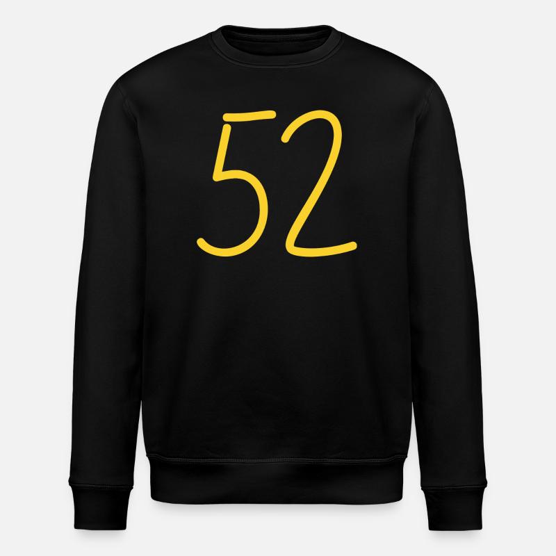 52 - Stanley/Stella ROLLER Unisex Organic Sweatshirt - black
